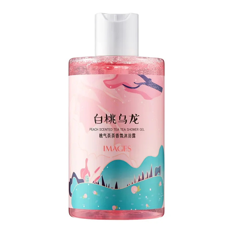 

Beauty Bath Gel Emulsions Perfume Bubble Body Health Peach Tea Scented Shower Gels Cream Wash Lotion Moisturizing Skin Care
