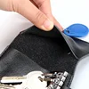 New Genuine Leather Keychain Men Key holder ​key organizer Pouch Car Key pouch Wallet Housekeeper Key Case Mini Card Bag 3