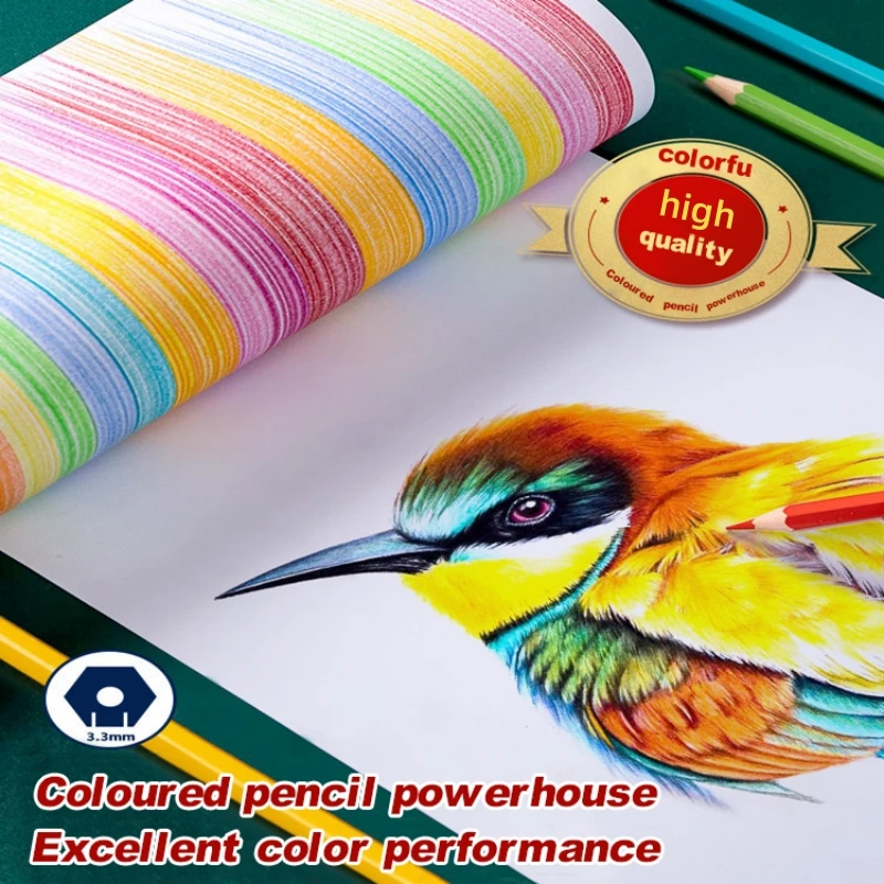 Faber Castell 24/36/48/60/72 Watercolour Colored Pencils Water Soluable Color Pencil for Art Painting Drawing Sketching Supplies 5