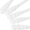 200 Pcs Manicure Cotton Swabs Buds with Different Heads Spherical Safe Baby Care White 5