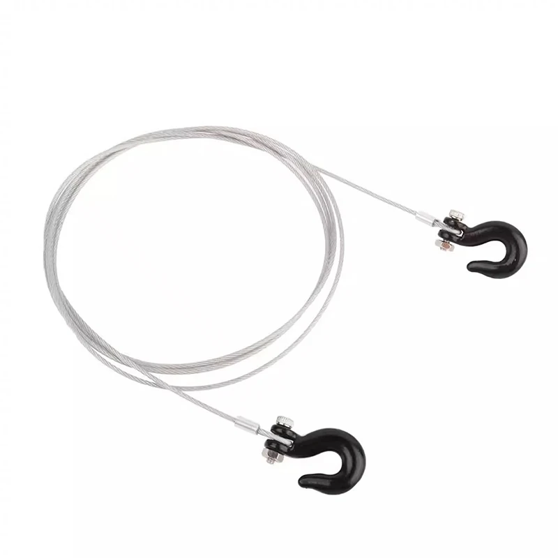 RC Trailer Decorate Tow Hook Metal Accessories Upgrade For 1:10 RC Crawler Car Redcat Gen8 VS4-10 Axial SCX10 90046 AXI03007