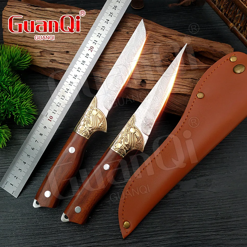 5Cr15Mov Stainless Steel Boning Knives Set 1 2PCS Meat Cleaver