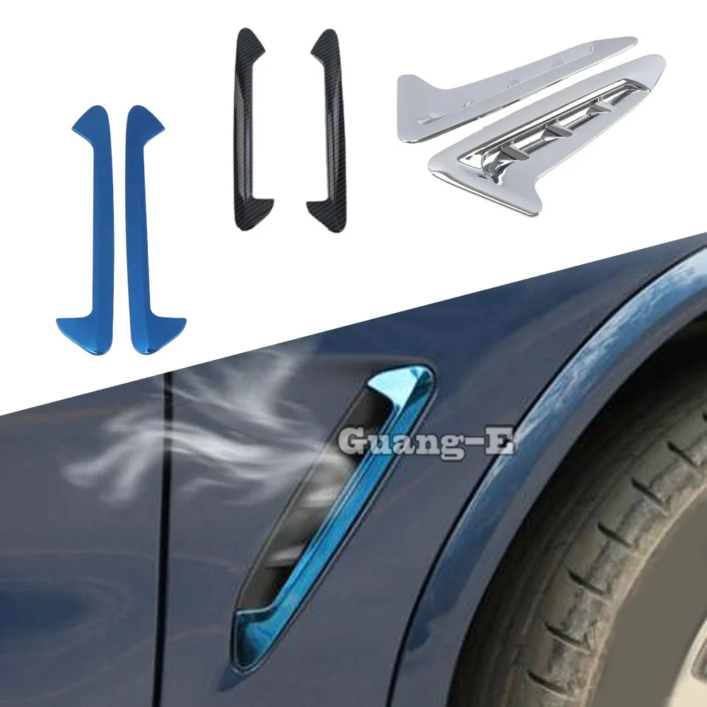 

Корпус для BMW X3 XDrive 25i 28i 30i 2018 2019 2020 2021 2022 2023 Переднее Крепление боковое крыло вентиляционные отверстия Выходная лампа отделка 2 шт.