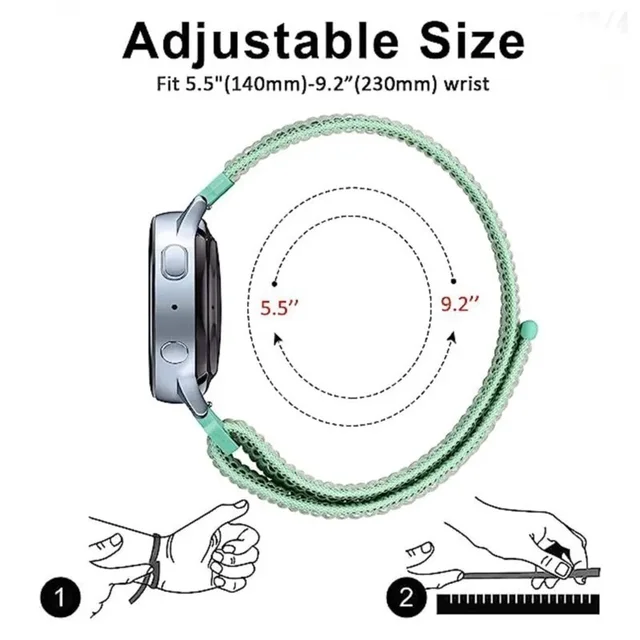 Nylon Strap for Xiaomi Mi Band 8 9 Pro Redmi Watch 4 Breathable Replaceable Bracelet Wristband Correa Watchband Accessories Belt 2