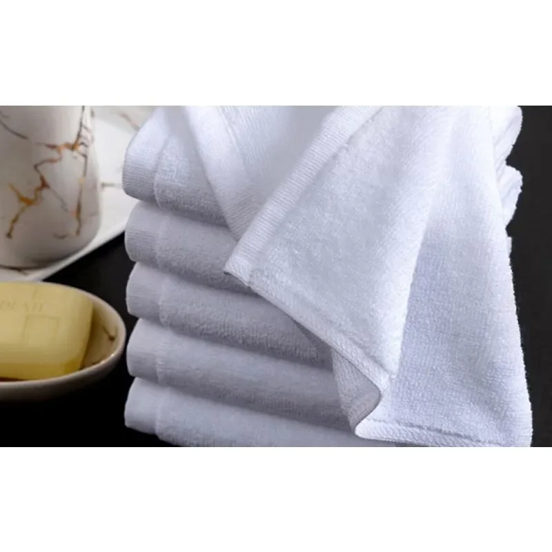 1PCS Cotton Face Towels Hotel Microfiber White Towels 30x30cm Hand Towel  Bathroom Christmas Napkin Kitchen Towel Free shipping - AliExpress