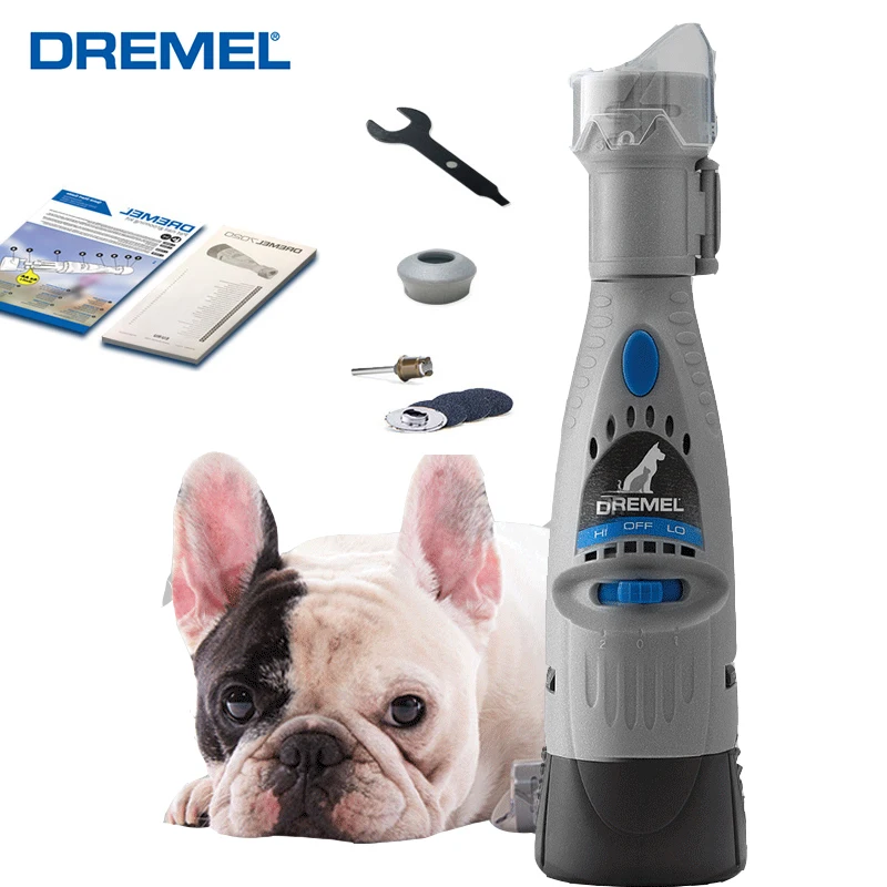 

Dremel 7020 Cordless Electric Pet Nail File Manicure Set Nail Scissors Grinder Tool 2 Speeds Nail Supplies for Dog Nail Clippers