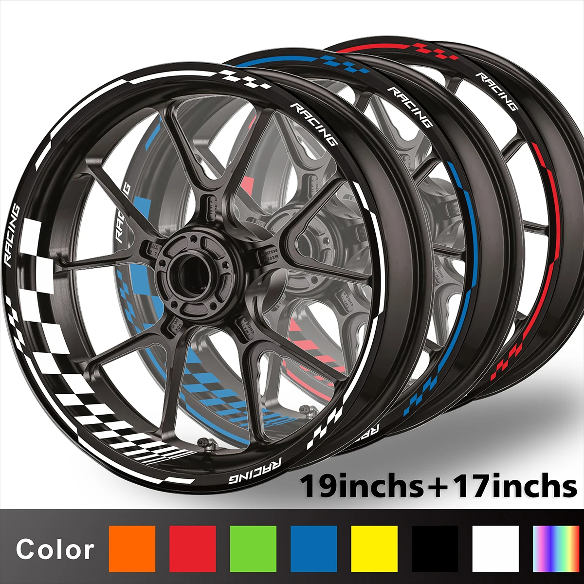 Motorcycle Wheel Stickers Honda Ktm Motorcycle Wheel Stickers