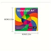 6 Colour World Cup Halloween UV Reactive Face & Body Painting Christmas Rainbow Discs Water Soluble Pigment Painting Makeup 6