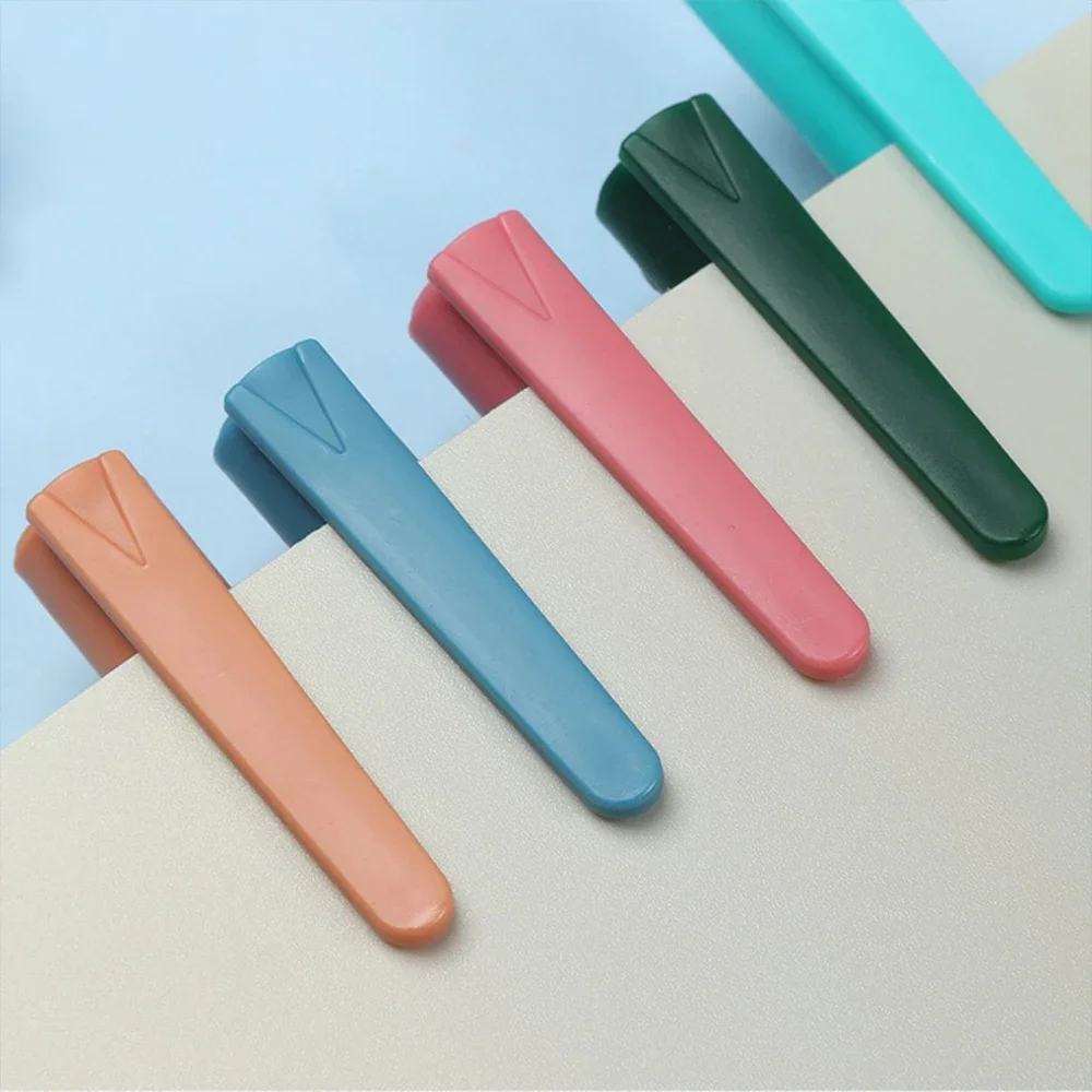 5Pcs/box Retro Kawaii Diverse Color Gel Pen Set 0.5mm Fine Tip Ballpoint Pen for Students To Write on School Stationery 3