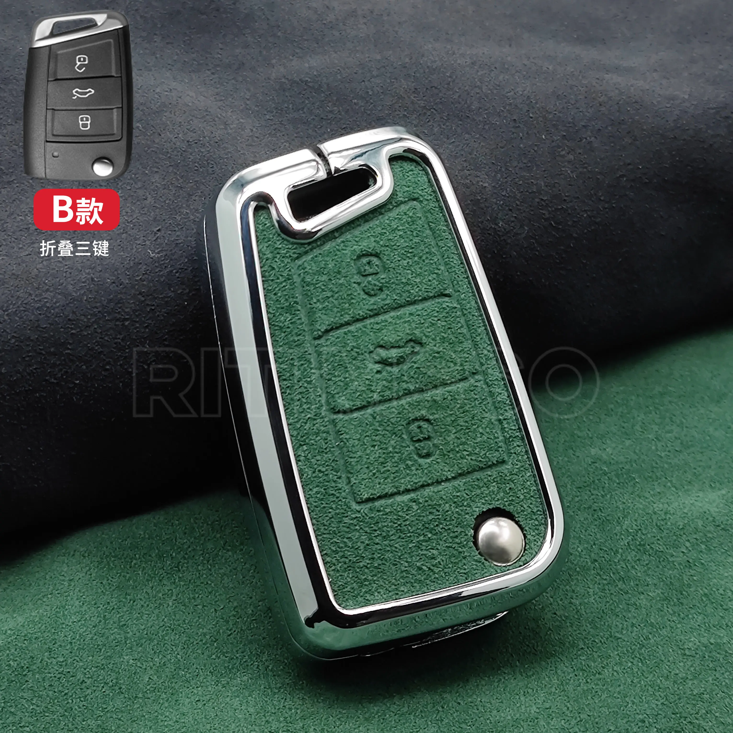 Nuova-custodia-per-chiave-a-distanza-per-auto-per-VW-Volkswagen-Golf-7-MK7-Tiguan-MK2.jpg Nuova custodia per chiave a distanza per auto per VW Volkswagen Golf 7 MK7 Tiguan MK2 per SEAT Ateca Leon FR 2 Ibiza per Skoda Octavia A7 - Nuova custodia per chiave a distanza per auto per VW Volkswagen Golf 7 MK7 Tiguan MK2