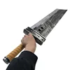 108cm  7 VII Sword Zack Fair Sword Weapon Final Cloud Strife Buster Sword Cosplay 1:1 Game Remake Sword Knife Safety PU 5