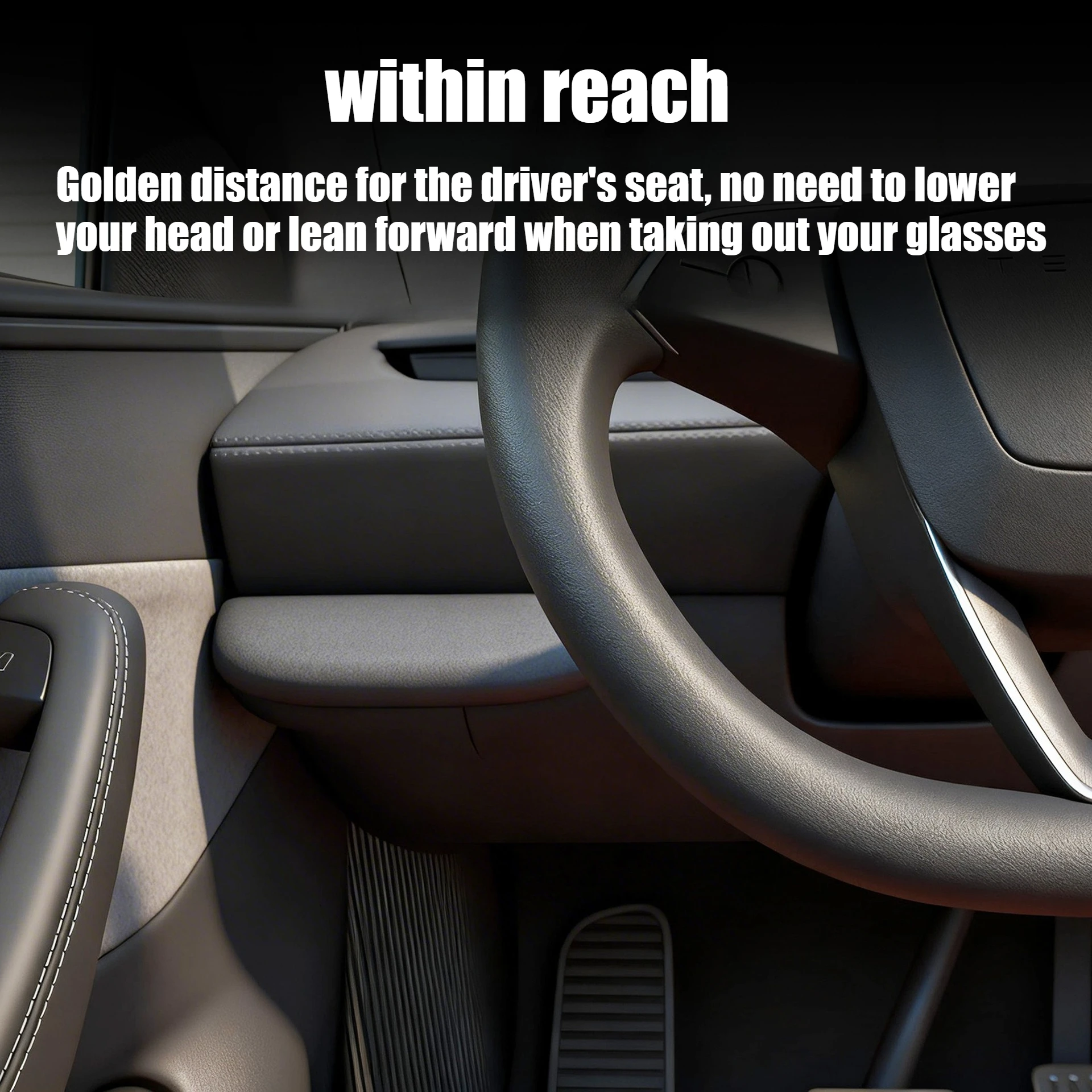 Silicone Magnetic Glasses Holder for Vehicle Interior Accessories