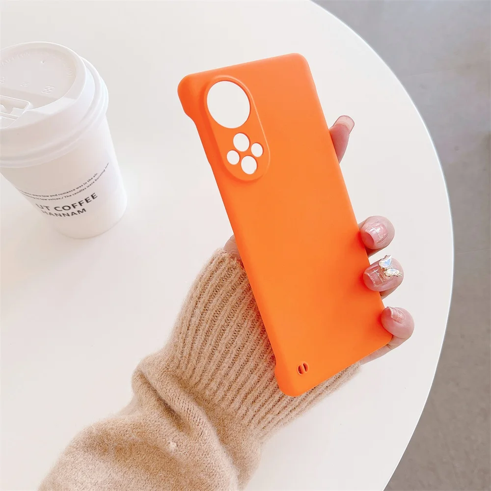 Capa de telemóvel mate cor de doce para huawei nova 9 e 8 pro_voghion.com