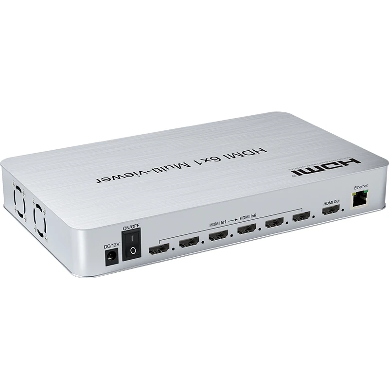 KVM ó   Ƽ , USB 콺 Ű , PIP   ƿ ȸ, 6x1 HDMI KVM Ƽ 