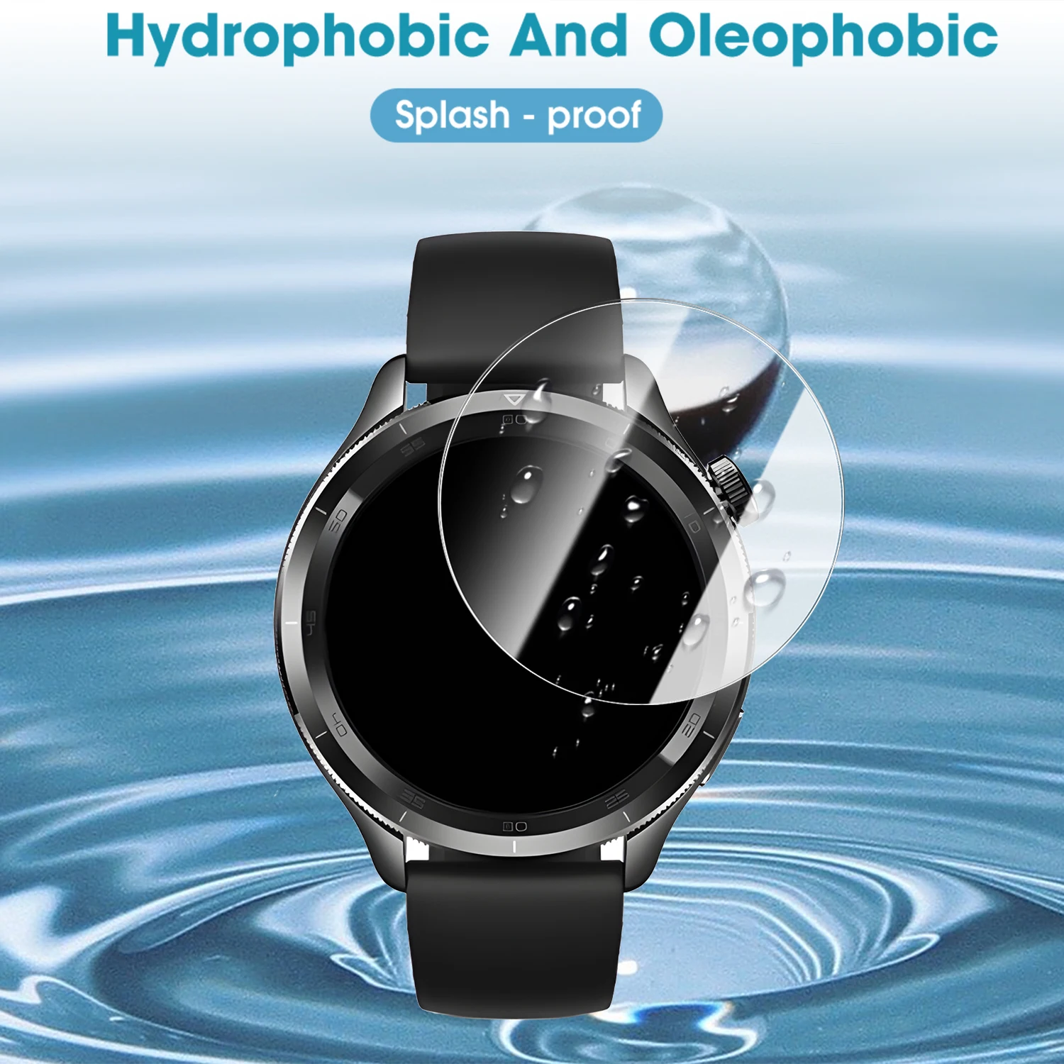 Durable Tempered Glass Screen Protectors for 41mm Smartwatch - Easy Installation Protective Cover Films