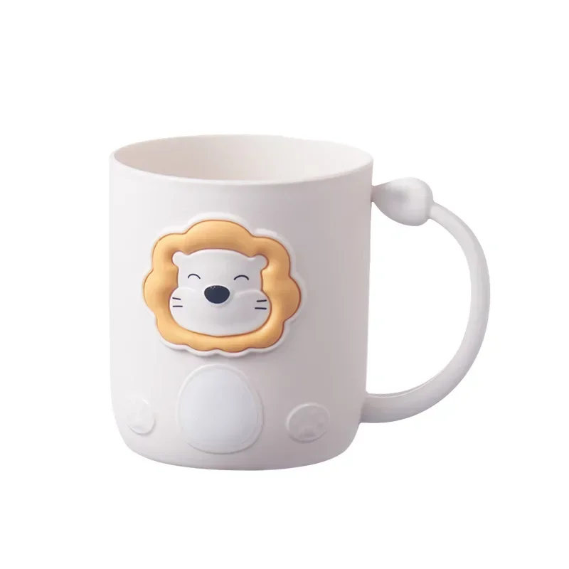 thumbnail image 1 of Vaso de enjuague bucal de dibujos animados, creativo, duradero, para niños, niñas y niños, vaso de cepillado de material PP, suministros de plástico para cepillos de dientes de baño, 1 of 5