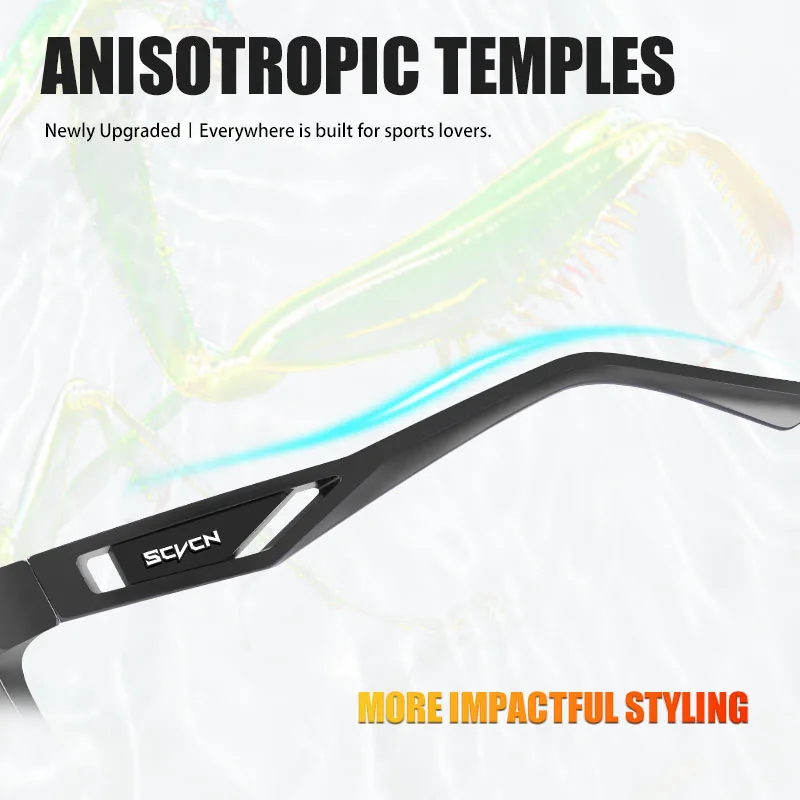 SCVCN Cycling Glasses Sports Sunglasses for Men Mountain Bike Bicycle Eyewear Women Fashion Baseball Goggles Skating Sun Glasses