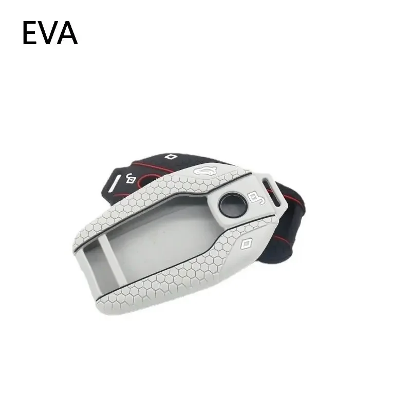 Silicone Car Key Case Cover For BMW LCD Smart New 5 Series 53016 Series GT Car X3 LCD Screen 7 Keys Covers 740 Protective