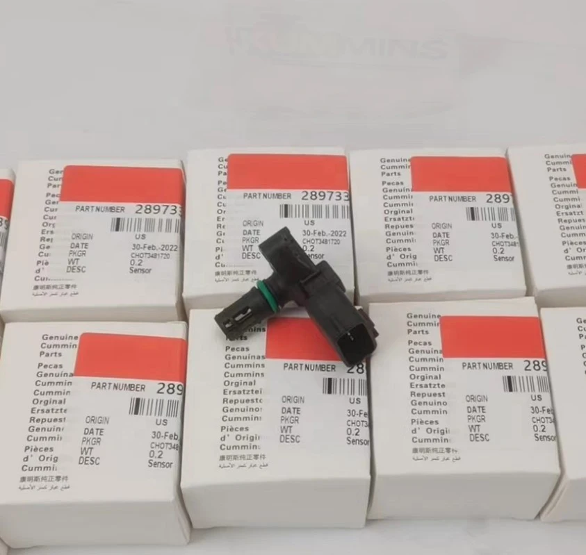 M11 QSM11 ISM11 X15 ISX15 QSX15 ISC ISL ISB MAP sensor air pressure temperature sensor 5WK96802 2872784 4921324 2897334
