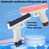 HW Glock Clip Version of Bullet Drum The Electric Water Gun New Outdoor Game Child Design Shooting Summer Game Pistol Kids Toys 1