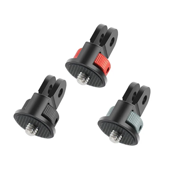 Adaptateur de trépied à vis de 1/4 pouces, support de montage rotatif à 360 degrés pour Go Pro 13 12 11 10 9 Insta 360 X5 X4 DJI OSMO 360, accessoires de caméra 6