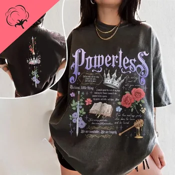 The Comfortable Cotton Clothes Prepared By The Book Fans of Powerless Are Suitable for Both Men and Women Aesthetic Vintage 1