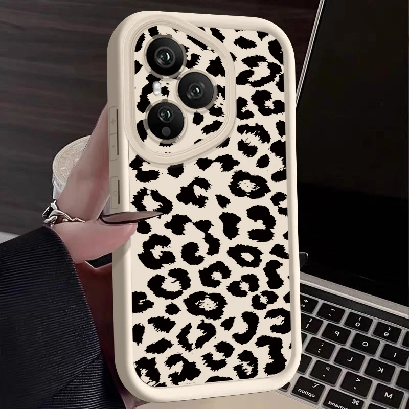 Black Spotted Pattern Soft TPU Silicone Phone Case