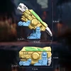 2 in 1 Transforming Fidget Spinner Dinosaur Fidget Toys Mechanical Tyrannosaurus Rex Folding Rotating Decompression Hand Spinner 5