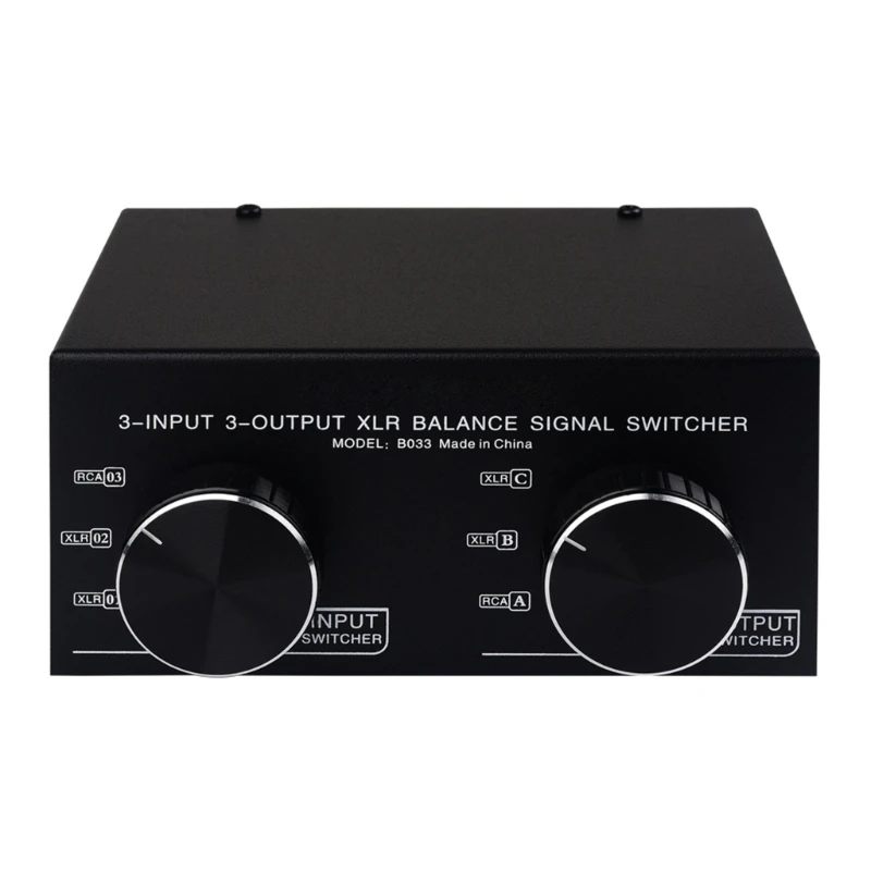 

3 Inputs and 3 Outputs Switcher Balanced to Unbalanced Converters Enhances Experience