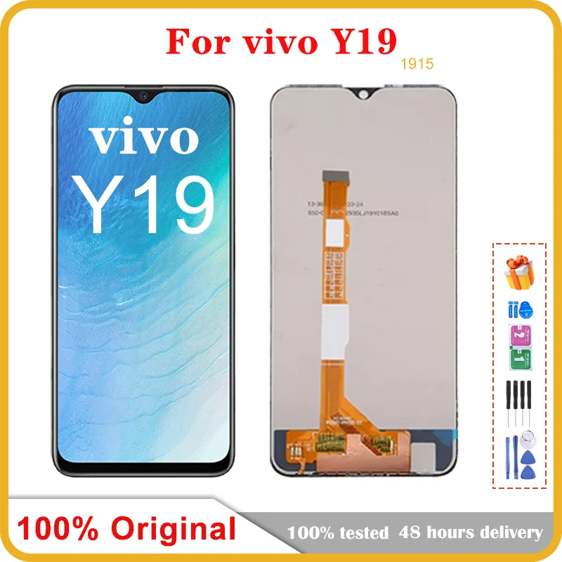 

6.53" Original For Vivo Y19 1915 LCD Display Touch Screen Digitizer Replacement