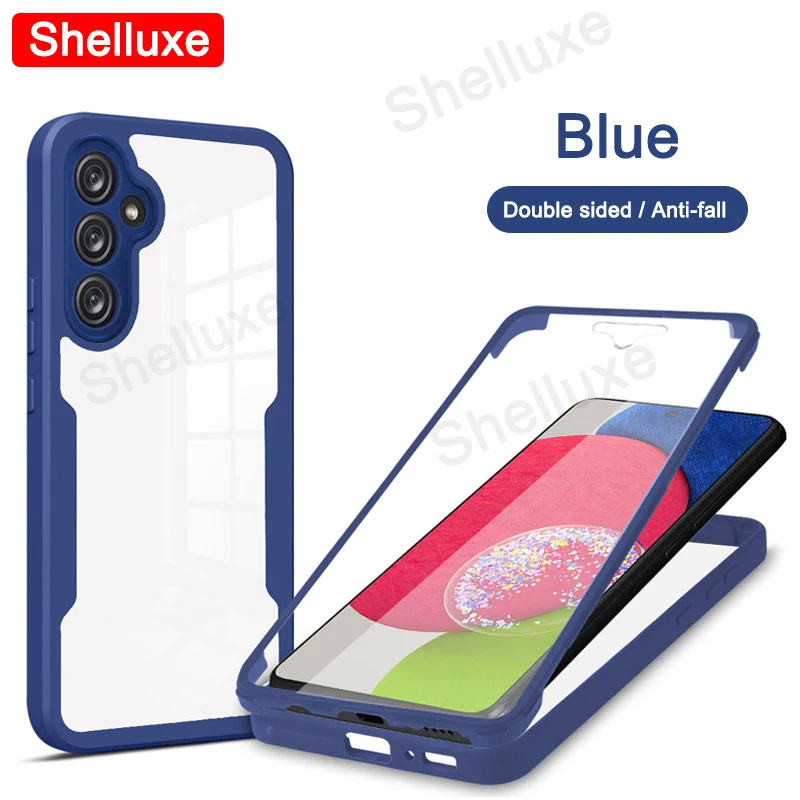 360 Full Body Clear Double-Sided Silicone Case Cover