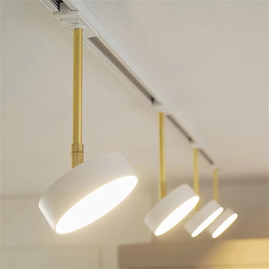 북유럽 LED 트랙 조명, 긴 팔 LED 트랙 레일 천장 조명, 고휘도 LED 트랙 조명, 매장 주방 장식, 18W, 24W  Best5