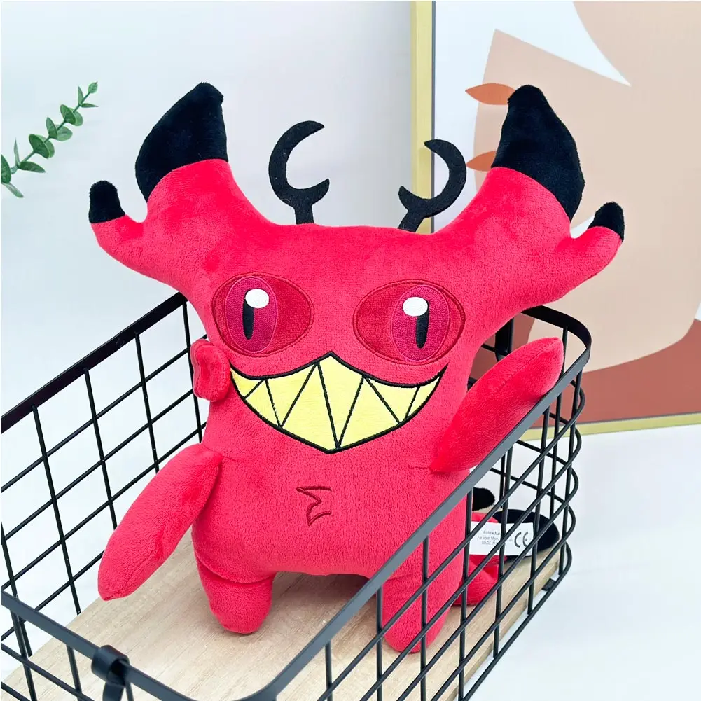 30CM Cursed Cat Alastor Cosplay Plush Plushies Cartoon Hotel Fantasy Props Xmas Birthday Gifts Mascot Costume Halloween Decor plush toy plush doll mascot costume