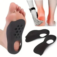 1 Pair Orthotic Insoles For Flat Feet O-Shaped Legs And Plantar Fasciitis - Unisex Arch Support Shoe Inserts 2