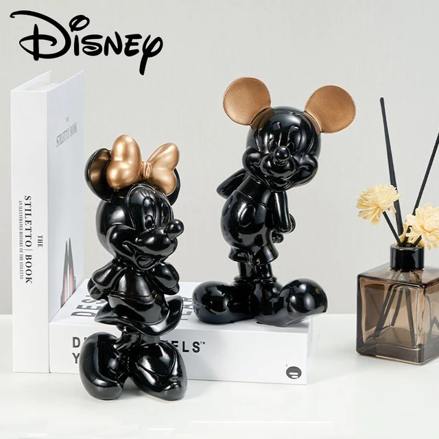 Neue Disney Mickey Maus Statue Große Minnie Liebe Fehlschlag Liebhaber  Sammlung Hand-Made Zimmer Dekorationen Weihnachten Geschenke - AliExpress
