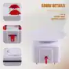 Sushi Train Rotary Sushi Toy Track Conveyor Belt Rotating Table Kid Food Train Set DIY Sushi Making Family Sushi Party 6