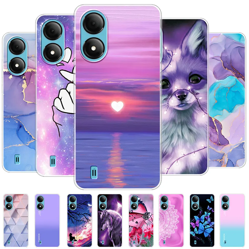 Clear Shockproof Soft Silicone Phone Case - Protective Bumper Cover