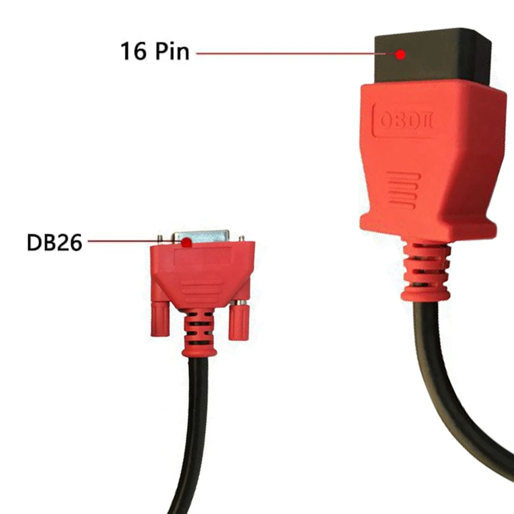 High Quality OBD Cable 16Pin Main Test Cable DB26 Female Connector For Autel Maxiflash VCI Programming, MS908 / MS909 / Ultra