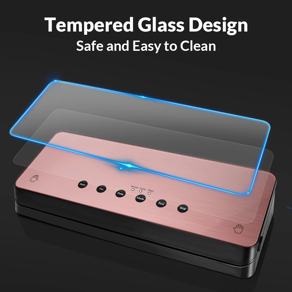 Best Vacuum sealer 70Kpa Sealing Machine Plastic Bags Sealer Vacuum Food Packer Degasser Vacuum Packaging Machine 5