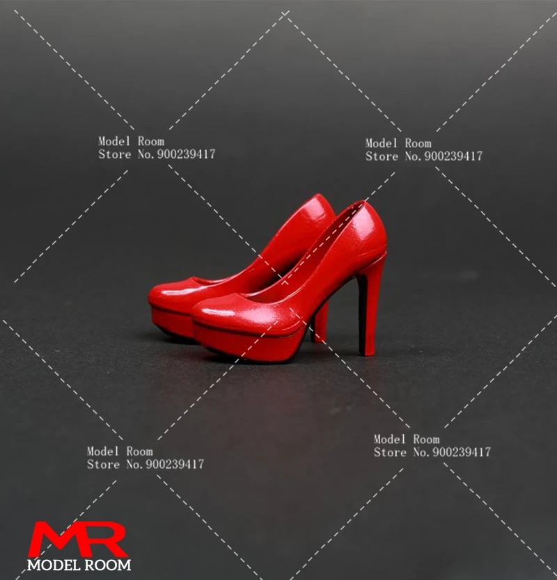 1/6 skala Mode Mädchen High Heel Schuhe Simulation Stiletto Gericht Schuhe Modell Fit 12'' TBL PH Weibliche Soldat Action figur Körper – Detail 6