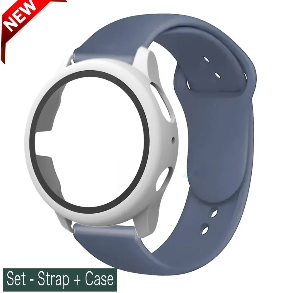 Protective Glass Film Case & Strap Set with Bracelet Accessories