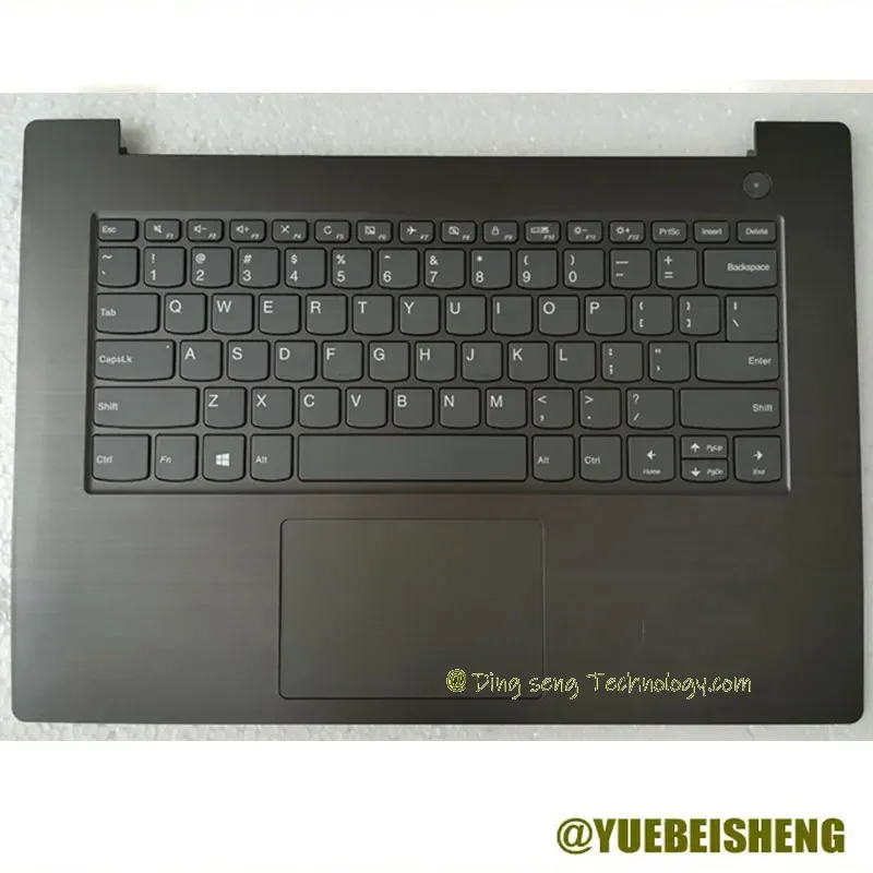 

YUEBEISHENG 95%New For lenovo K43C-80 V330-14 V330-14IKB V330-14ISK V130-14 V130 palmrest US keyboard upper cover Touchpad