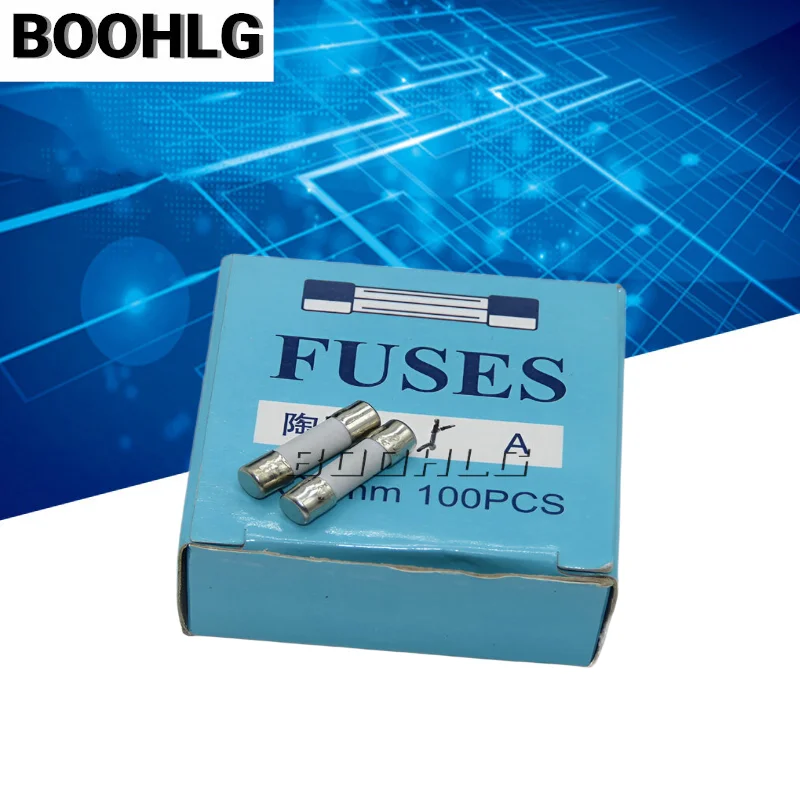 

100pcs Ceramic Fuse 5*20 Fast Blow Ceramics Fuse F 0.5A 250V 5*20mm