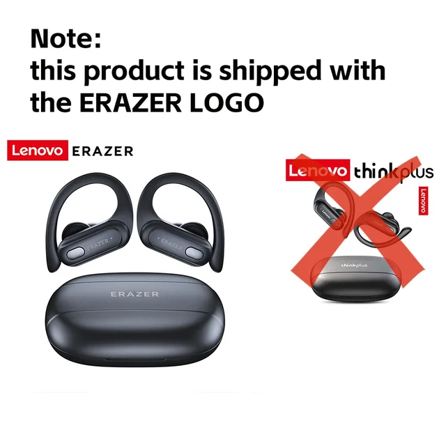 ERAZER XT60pro Cuffie wireless sportive Auricolari Bluetooth Auricolari HiFi Cuffie con riduzione del rumore con gancio per l'orecchio con microfono 6