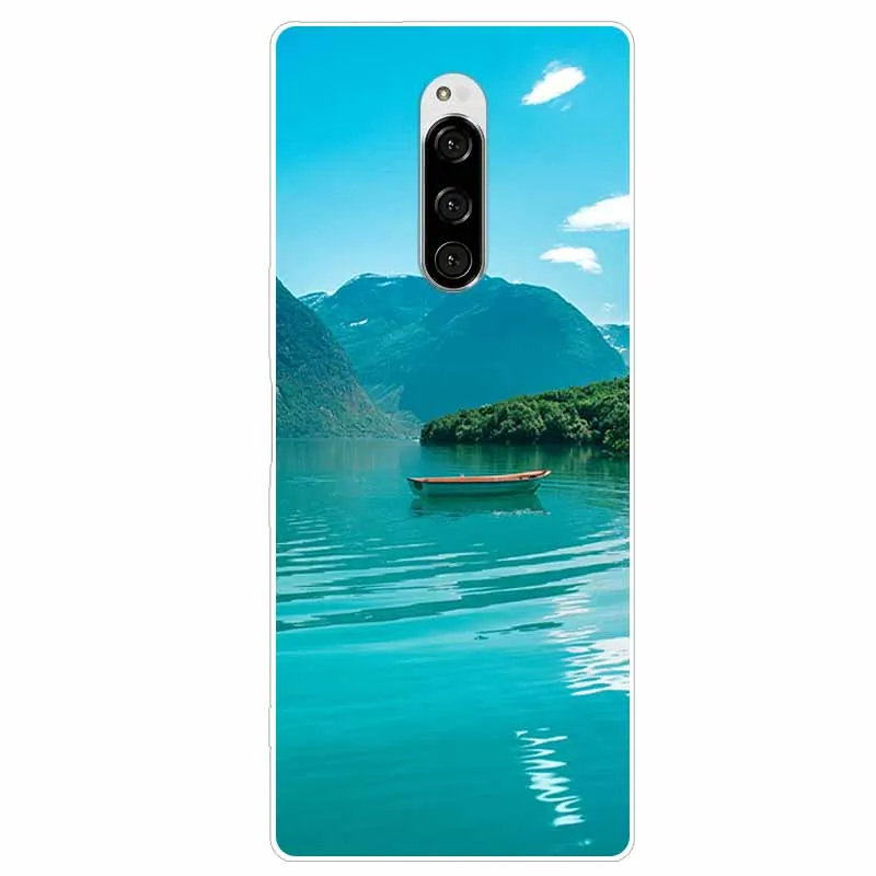Cute Fashion Clear Soft TPU Phone Cover with Floral Design