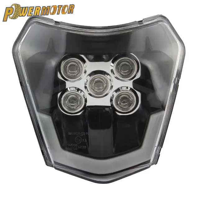 Para KTM faro de motocicleta LED Wick EXC XC SX XC-W 125 250 300 450 530 2018-2023 Dirt Bike Enduro Motocross Accesorios