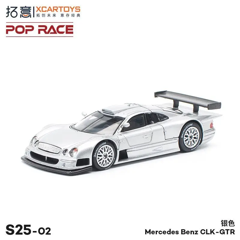 Mercedes-Benz CLK GTR ミニカー Kyosho 1/64 Mercedes-Benz CLK-GTR Rennsport Tourenwagen