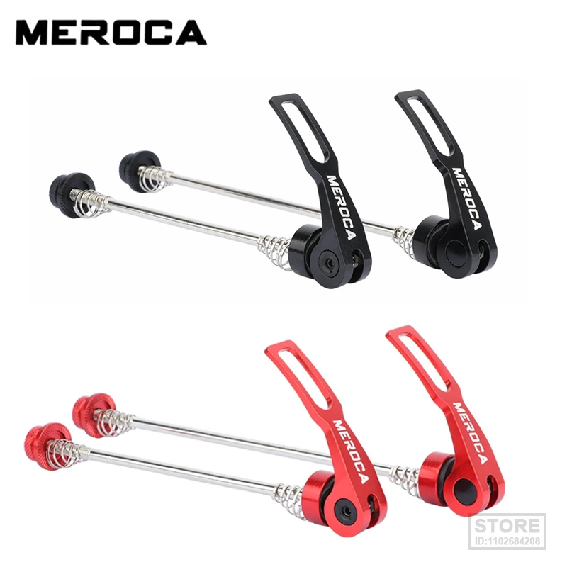 

Шпажки для горного велосипеда MEROCA, 1 пара, сверхлегкие быстросъемные шпажки QR 100 мм, 135 мм для дорожного велосипеда, 9 мм, 5 мм