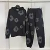Fashion Top Quality New Men's Women's Same Kapok Printing Loose Velvet Warm Long-sleeved Hooded Sweater 4