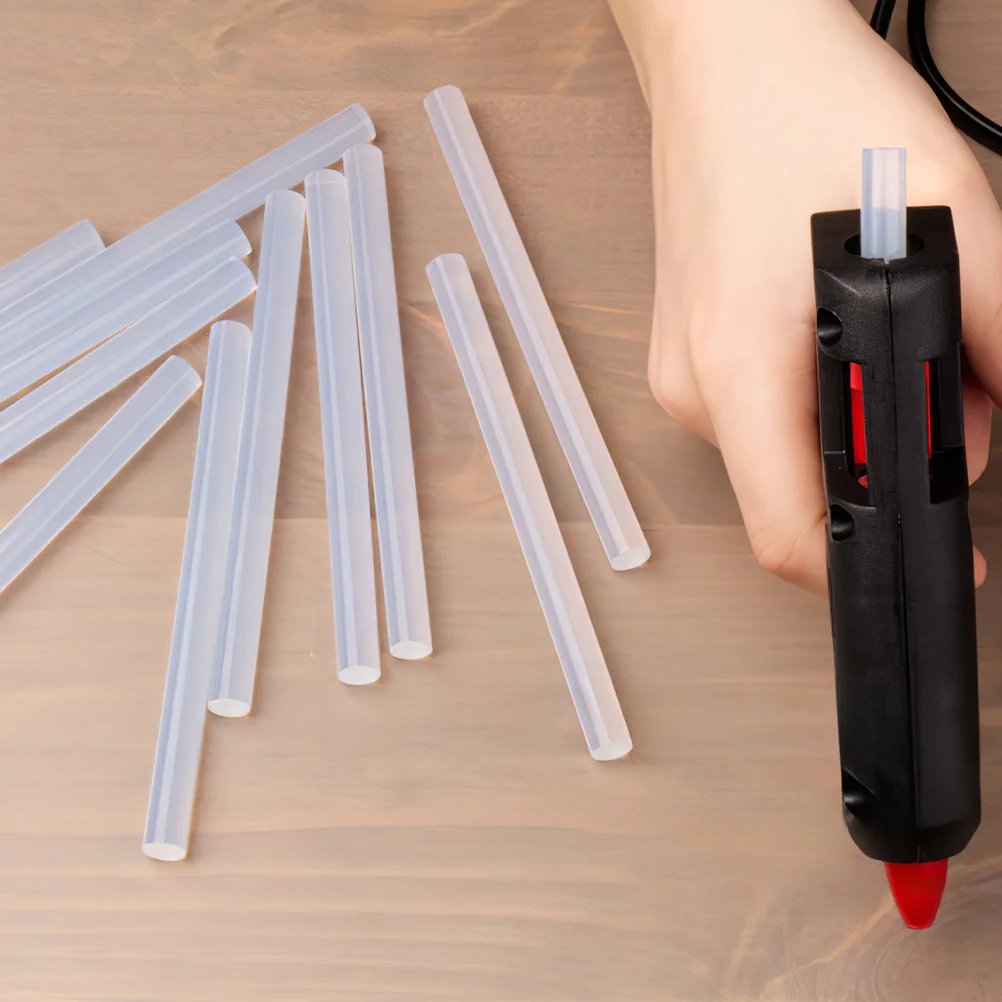 

100 Pcs Small Hot Glue Sticks Melt Craft Mini White Thermoplastic Resin Adhesive